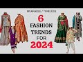 Top 6 indian fashion trends for 2024wearabletimeless fashionsugandhachandra