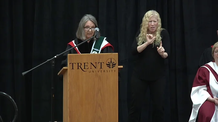 Convocation 2016: Dr. Deborah Kennett - Symons Awa...