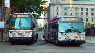 Bus Observations of Cleveland, Ohio (September 2015) - Part 2/2... RUSH HOUR MADNESS!