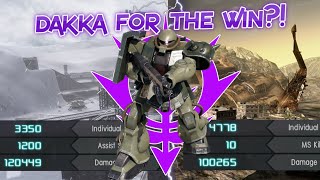 GBO2 Zaku II Kai: Dakka for the win?!