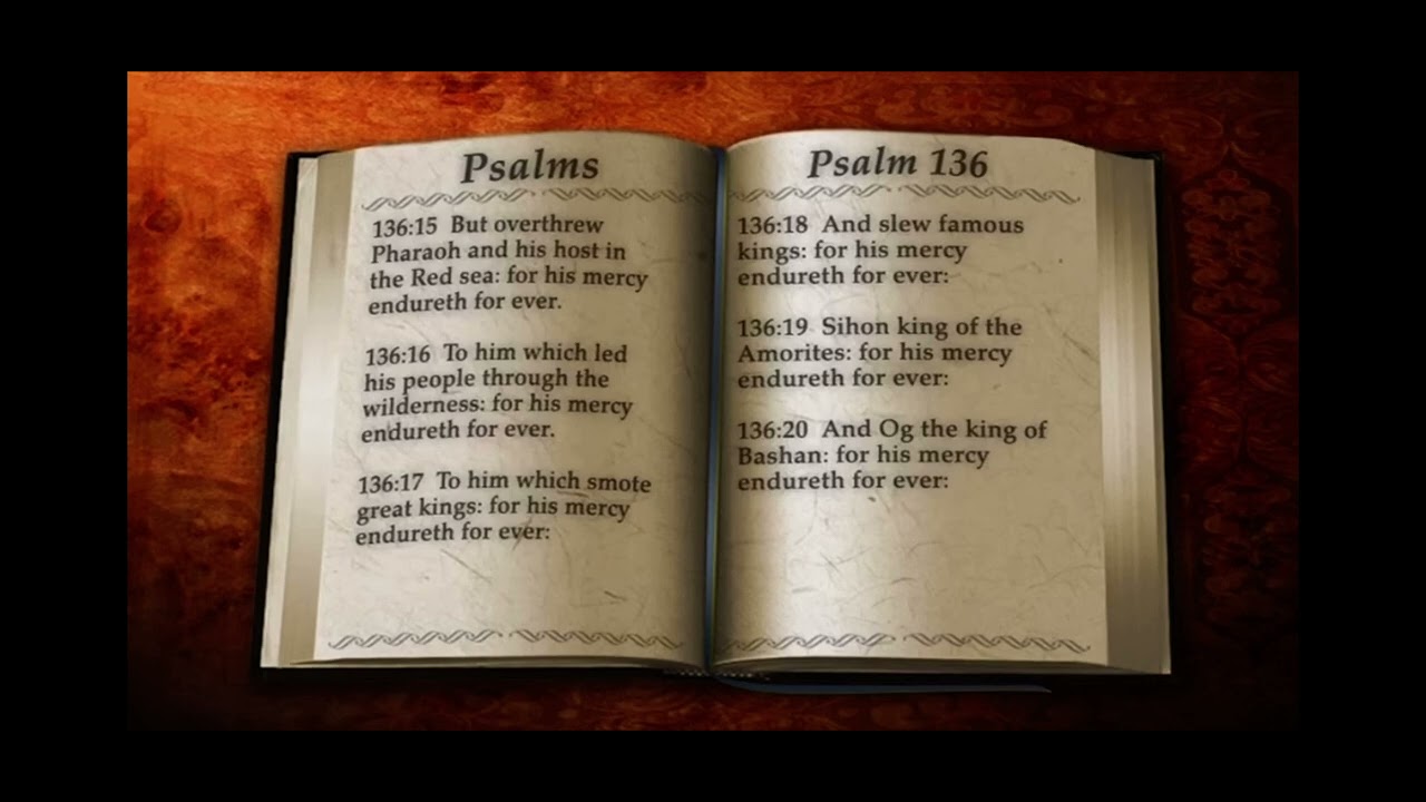 Psalm 136 • KJV - YouTube
