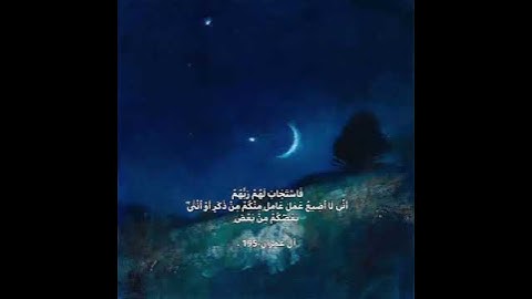ما تيسر من سورة آل عمران #قرآن 🎀