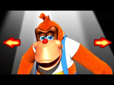 When You're Selecting a Kong in Donkey Kong 64 - YouTube