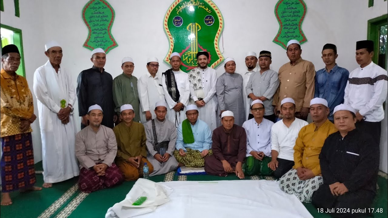 TAUSHIYAH HASANAH SINGKAT SYARIF ALI BIN MAHMUD AT-TIJANI AL-HASANI RA DI ZAWIYAH KEBONJATI