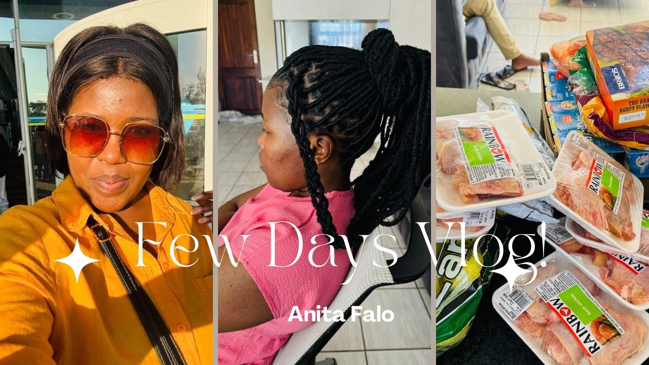 Vlog | Grocery haul | New hair do | How much I got from YouTube | South African YouTuber