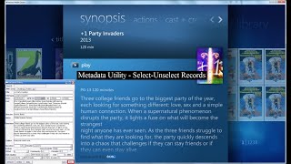 Metadata Utility - Maintenance Switchboard - Sel-Unselect Switchboard
