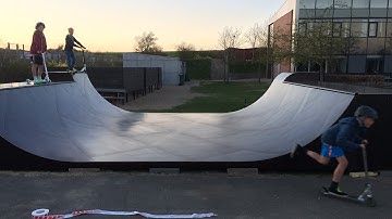 Juelsminde builds a mini ramp in 5 minutes