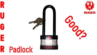 Bad Firearms Locks Episode 2: The Ruger Padlock I