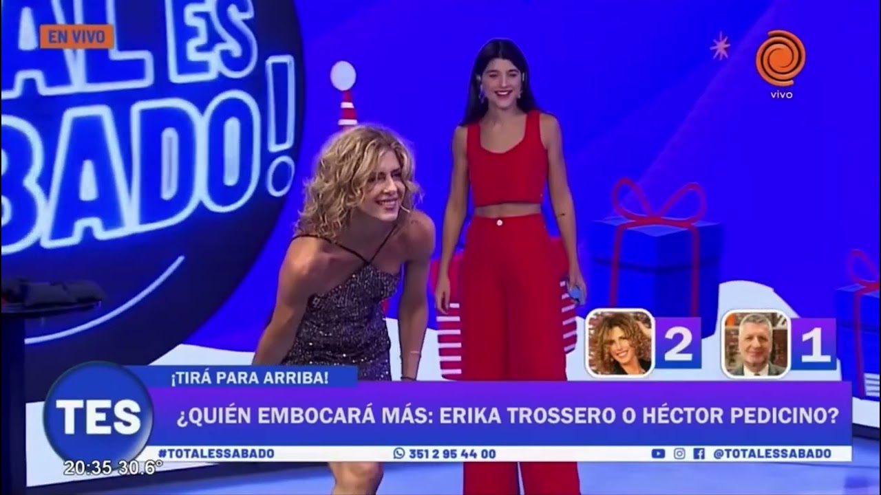 ¡Erika Trossero y Héctor Pedicino compitieron en el #TiráparaArriba!