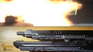 S&W:  M&P 22 Mag vs M&P 5.7 x 28:  More Flash vs Go Like the Flash