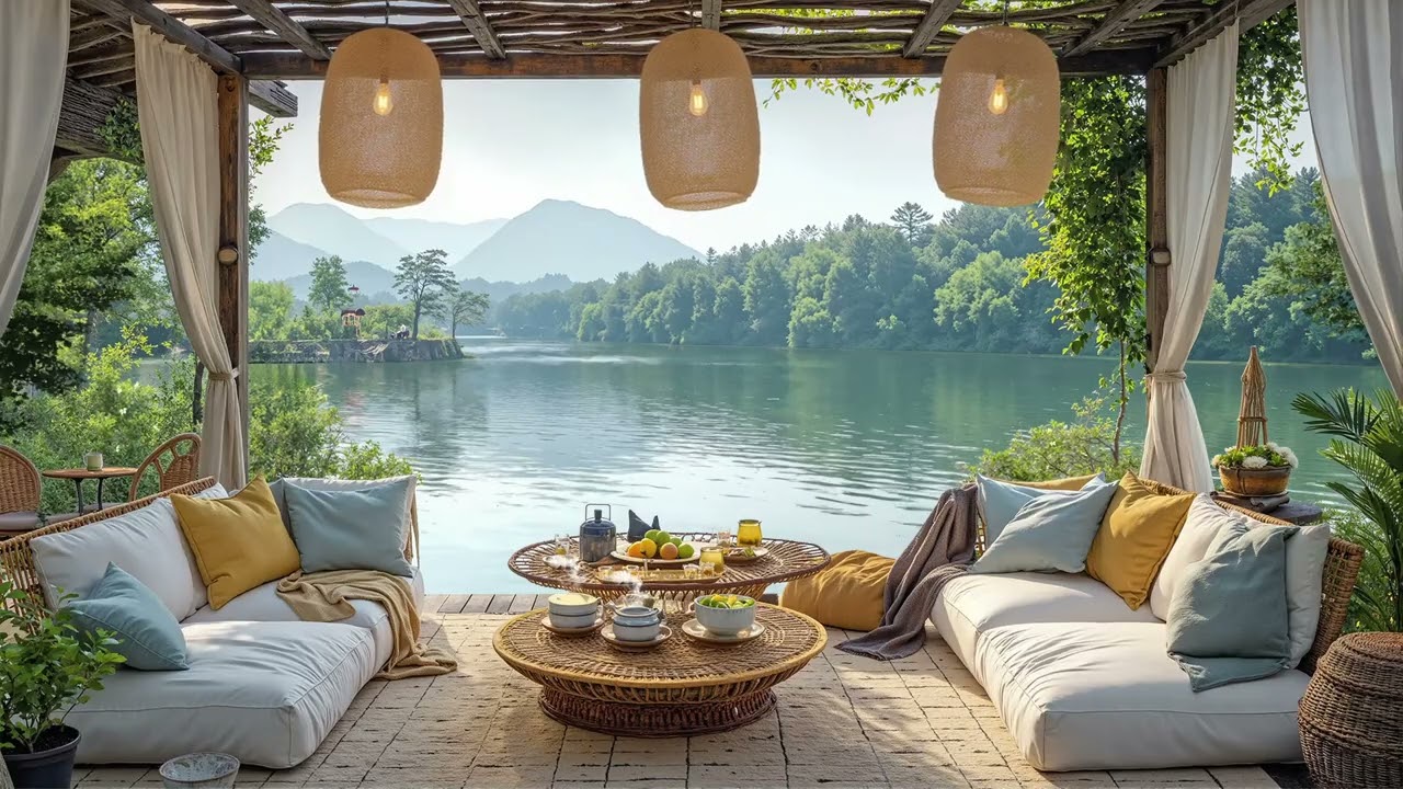 Morning Lake Jazz ☀️🎷 Soft Smooth Jazz Music for Fresh Starts, Clear Minds & Gentle Mornings