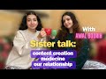 Sister talk with amal content creation  mdecine    