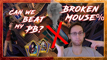 Can I beat my PB in Harry Potter 2 (PC) 100% Glitchless using a BROKEN Mouse?