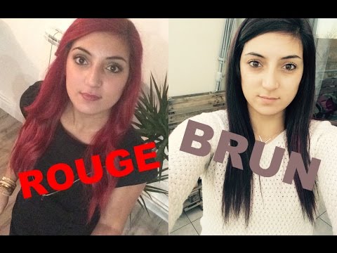 Changement capillaire ~ Du Rouge au Brun