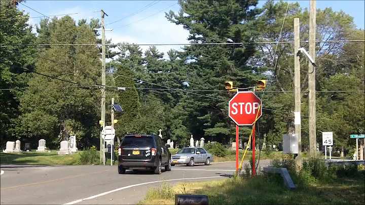 Motorcycle Flying though intersection