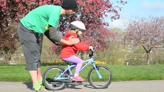تعليم ركوب الدراجات للاطفال والكبار بدون سنادات بطريقة بسيطة ❤