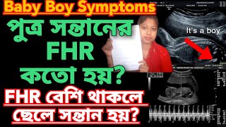 Baby Boy Symptoms During Pregnancy Bengali|fetal devlopment/Gender Predictionbabypregnancy
