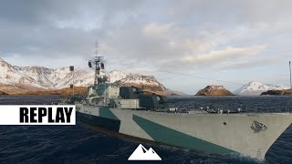 DRUID, der AP Frontalangriff Zerstörer! - World of Warships | [Replay] [Deutsch] [60fps]