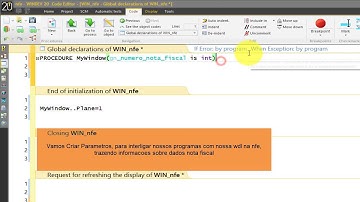 Video Aula Windev Tutorial Windev Webdev Mobile Unimake Windev 001 Uninfe Wdl nfe