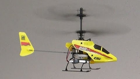 E-Flite Blade MCX Running Footage  (SHORT)