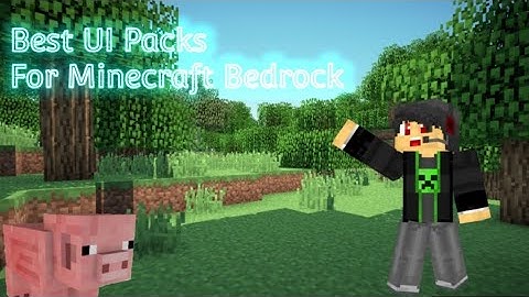 Top 3 Best UI Packs For Minecraft Bedrock | Minecraft Pe