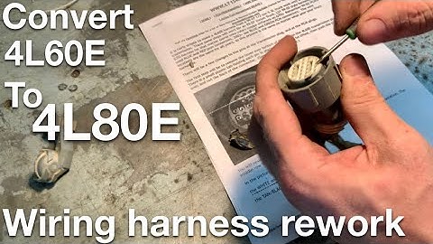 4L60E to 4L80E swap: finishing up the harness. It’s simple!