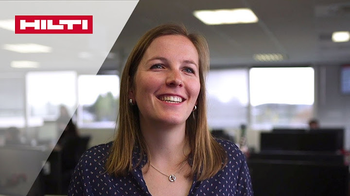 TÉMOIGNAGE C'est quoi mon métier ? Justine Bailly, Chef de projets Services chez Hilti