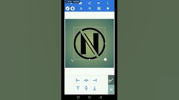 Logo design short tutorial clip on pixellab #shortvideo how to make a logo design on pixellab