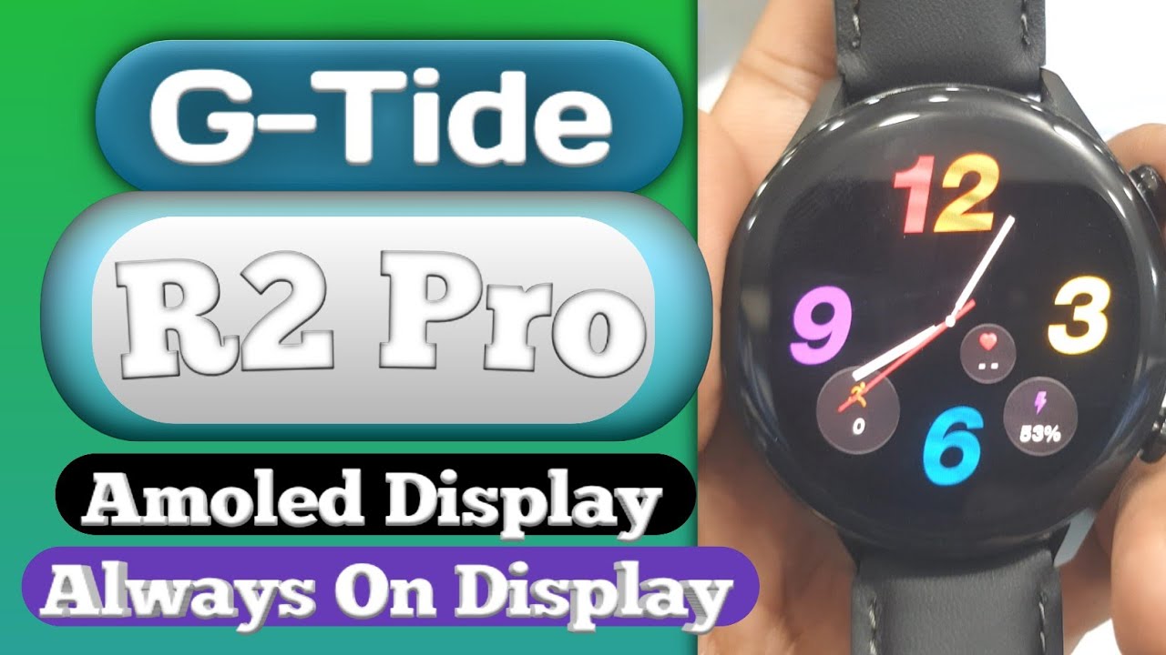 Reloj Inteligente G-TIDE S2 Pro Pantalla AMOLED