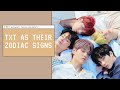 txt as their zodiac signs ✩彡