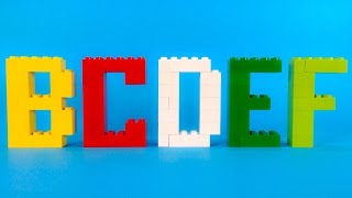 how to make lego alphabet complete 10664 lego bricks and more creative tower tutorial youtube