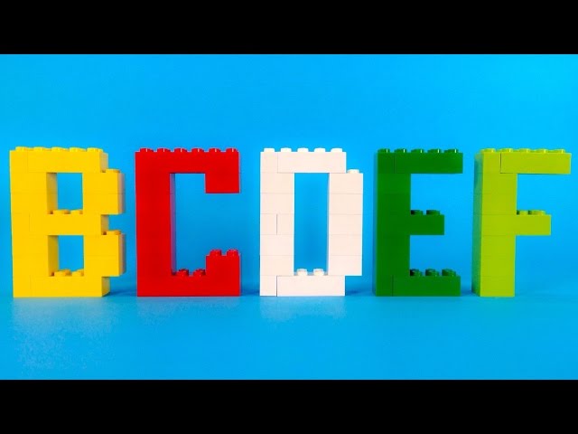 26 Style Alphabet Lore Building Blocks Kit English Letters (A-Z) Education  Creative DIY Bricks Toys Kids