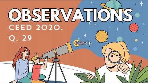 CEED 2020. Question number 29 on observation. Creative Questions UCEED - NID - NIFT - NATA and CEED