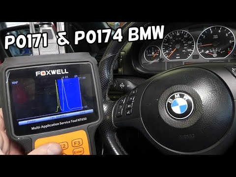 BMW CODE P0171 P0174 SYSTEM TOO LEAN FIX. VACUUM LEAK BMW E46 E39 E53 383 X3 X5 Z3 Z4 E60