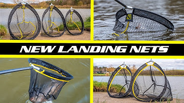 The New DEAD PAN & GLIDA Landing Nets From NuFish!  ⚫🟡