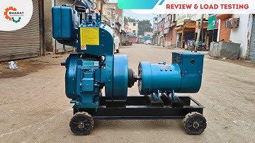Kirloskar 7.5 Kva upf Type Diesel Generator | Complete Review & Load Testing Video |
