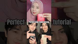 Perfect loop trend tutorial #shorts #trending #loop  #viralvideo #challenge #tutorial #keşfet