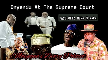 Mazi Nnamdi Kanu Storms The Supreme Court Like A Boss; Wike Blamed Over The Face-Off With Soldier