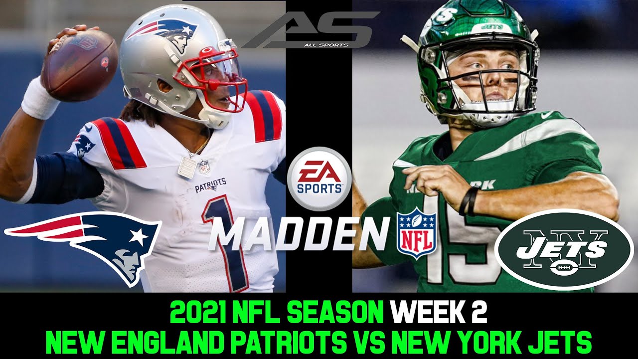 NFL 2021 Season – Week 2 – New England Patriots vs New York Jets – 4K – AllSportsStation