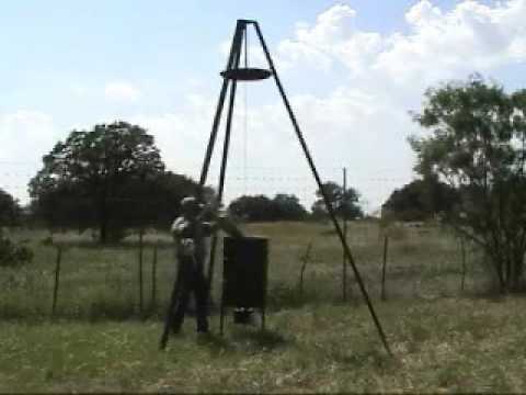 Hang Em High Feeders Add A Bag Of Corn In A Minute Youtube