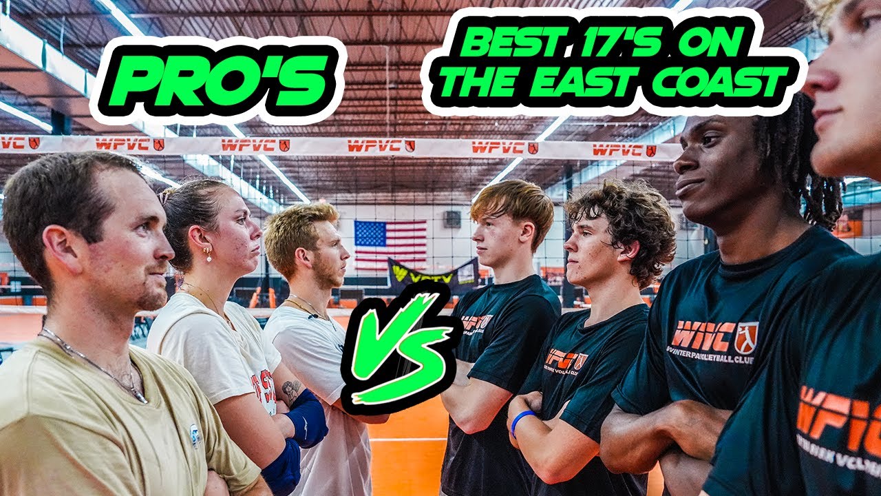 The BEST 17 Year Old Volleyball Team On The EAST COAST Challenge Us To a Match