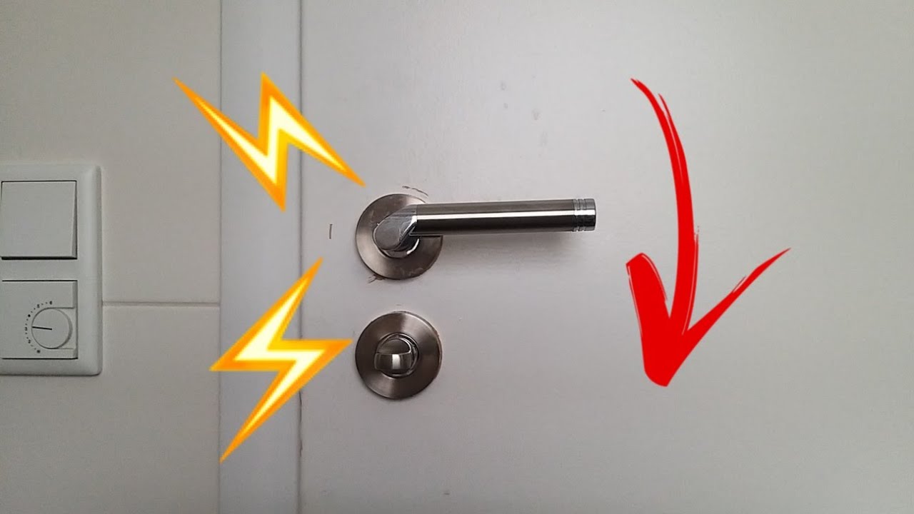 Скрипит ручка двери. Что делать? - YouTube