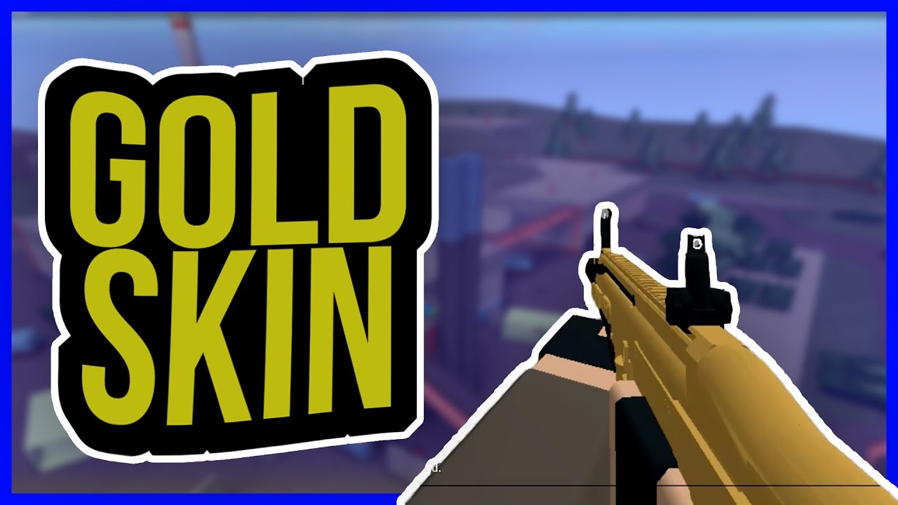 I Got The Gold Skin Roblox Phantom Forces Youtube - roblox phantom forces weapon skins