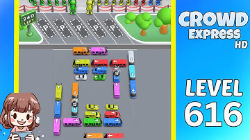 Crowd Express Level 616 Solution Walkthrough