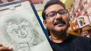 ASMR sketching you in some Minutes (Fast)