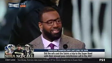 Chirs Canty: Patriots def Chiefs  37-31 in OT to reach SB, P.Mahomes 295 Yds - First Things First