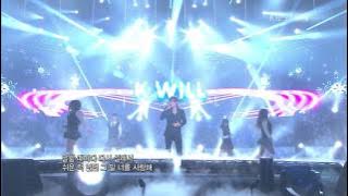 111221 KBS 50TH - KPOP World Festivl - K.Will - My heart beating