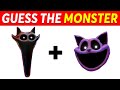 Guess the monster by emoji and voice  poppy playtime chapter 3 character and smiling critters