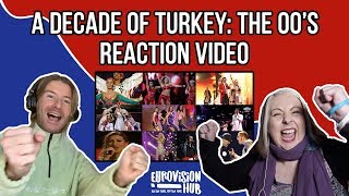 A decade of Turkey at Eurovision: The 00's (Reaction Video)