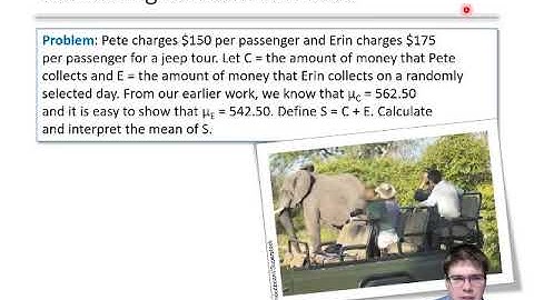 6.2 Transforming and Combining Random Variables part 2